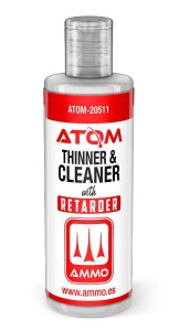 Ammo Mig 20511 - Atom Thinner and Cleaner w/ Retarder 60 ml