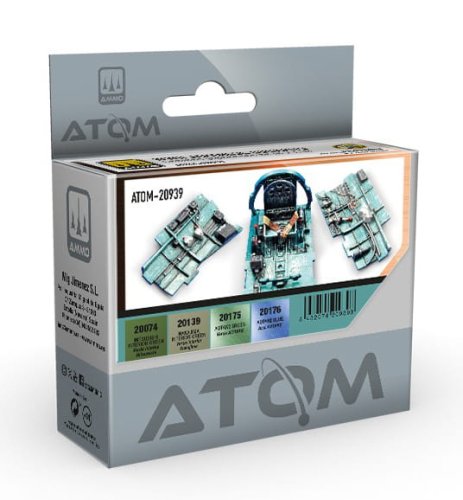 Go to product Ammo Mig 20939 - Atom WWII Japanese Cockpits paint set