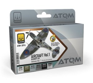 Ammo Mig 20916 - Atom Beginners Paint Set: Aircraft Vol.1