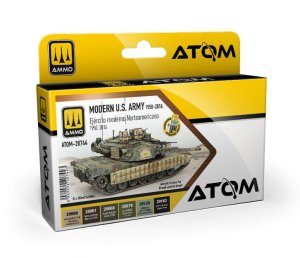 Ammo Mig 20744 - Atom Modern U.S. Army 1950-2016 paint set
