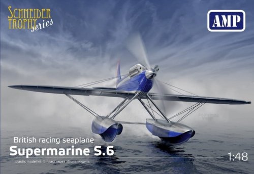 Go to product AMP 48025 - 1:48 Supermarine S.6 A British Racing Seaplane