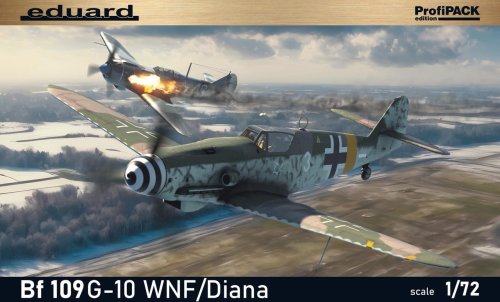Go to product Eduard 70164 - 1:72 Bf 109G-10 WNF/Diana
