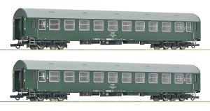 Roco 6200102 H0 - Set of 2 passenger cars type Y/B 70, PKP, ep. IV