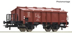 Roco 6600175 H0 - Tk type lime freight wagon, PKP, ep.IV