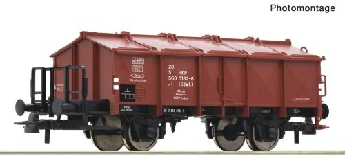 Go to product Roco 6600175 H0 - Tk type lime freight wagon, PKP, ep.IV