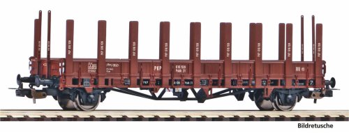 Go to product Piko 24545 H0 - Platform wagon with stanchions, PKP, ep.III