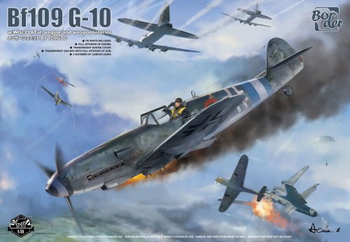 Go to product Border BF013 - 1:35 Messerschmitt Bf 109 G-10