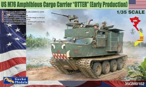 Go to product Gecko Models 35GM0102 - 1:35 US M76 Amphibious Cargo Carrier Otter Early Production