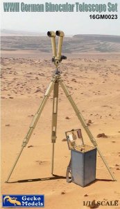 Gecko Models 16GM0023 - 1:16 German Binocular Telescope Set