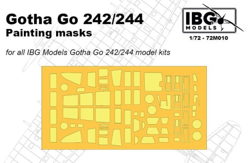 Go to product IBG 72M010 - 1:72 Gotha Go-242 / 244 Painting Masks