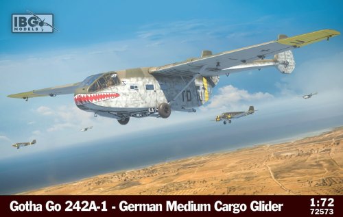 Go to product IBG 72573 - 1:72 Gotha Go 242A-1 German Medium Cargo Glider