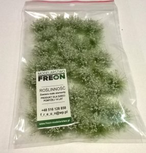 FREON KW3 - Clumps of grass with white flowers 7-12 mm