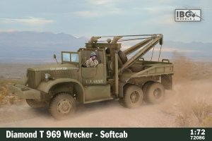 IBG 72086 - 1:72 Diamond T 969 Wrecker - Softcab