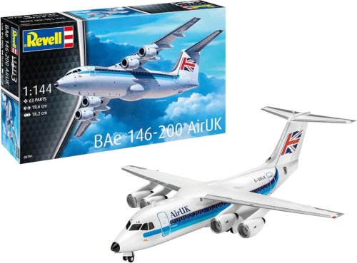Go to product Revell 03791 - 1:144 BAe 146-200 AirUK