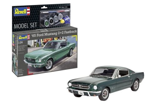 Go to product Revell 67065 - 1:24 1965 Ford Mustang 2+2 Fastback model set