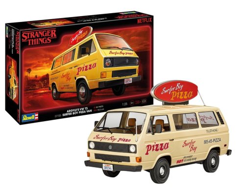 Go to product Revell 67725 - 1:25 Stranger Things VW T3 Bus Surfer Boy model set