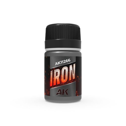 Go to product AK Interactive 11266 - Iron Effect 35 ml