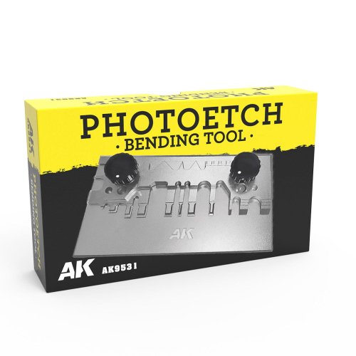 Go to product AK Interactive 9531 - Bending tool for photo-etched parts 140 mm long