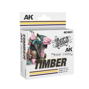 AK Interactive 16031 - Timber Colors Inks Set