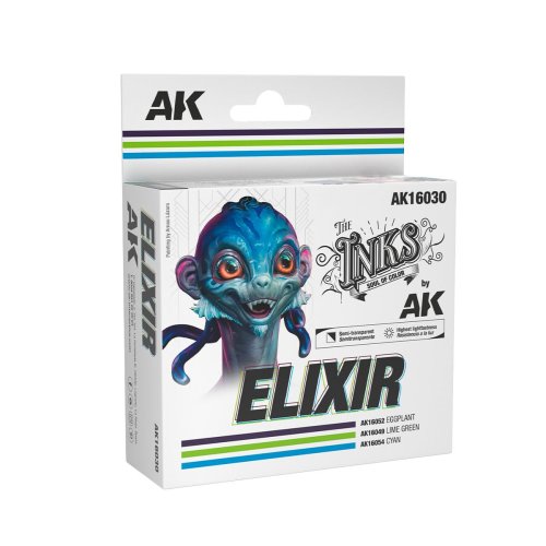 Go to product AK Interactive 16030 - Elixir Colors Inks Set