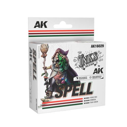Go to product AK Interactive 16029 - Spell Colors Inks Set