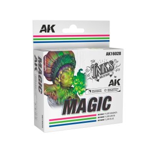AK Interactive 16028 - Magic Colors Inks Set