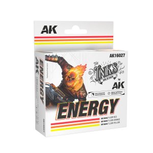 AK Interactive 16027 - Energy Colors Inks Set