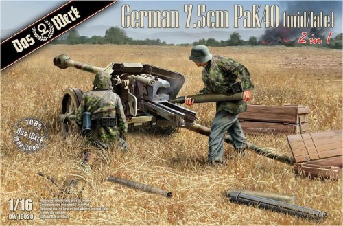 Go to product Das Werk DW16020 - 1:16 German 7.5cm PaK40 mid/late