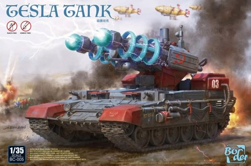 Go to product Border BC005 - 1:35 Tesla Tank