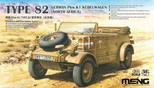 Meng Model VS015 - 1:35 German Pkw.K1 Kübelwagen Type 82 North Africa