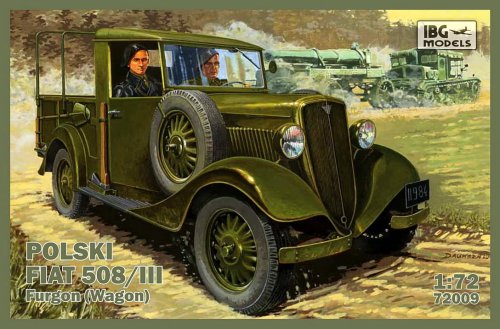Go to product IBG 72009 - 1:72 Polski Fiat 508/III furgon
