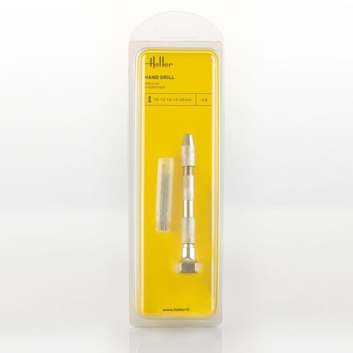Go to product Heller 99019 - Mini hand drill with a set of 5 drill bits