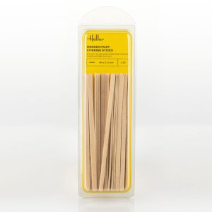 Heller 99018 - Set of 25 wooden paint mixing spatulas