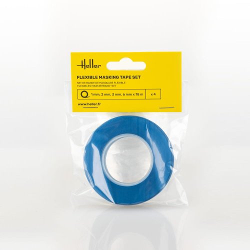 Go to product Heller 99014 - Set of flexible masking tapes in 1, 2, 3, 6 mm widths