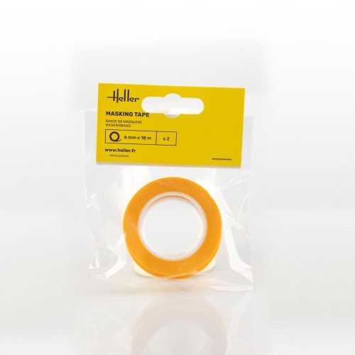 Go to product Heller 99012 - Masking tape, 6 mm wide, set of 2 pieces