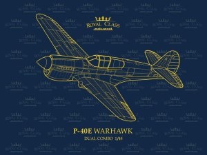 Eduard R0023 - 1:48 P-40E Warhawk - Royal Class Edition Dual Combo