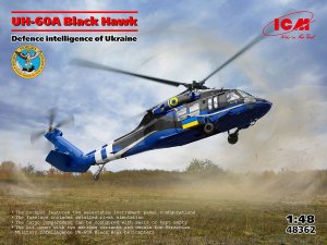 ICM 48362 - 1:48 UH-60A Black Hawk Defence Intelligence of Ukraine