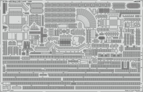 Go to product Eduard 53320 - 1:350 USS Wasp LHD-1 part 3