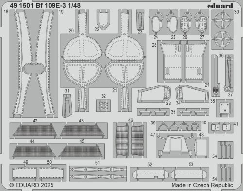 Go to product Eduard 491501 - 1:48 Bf 109E-3
