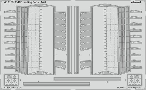 Go to product Eduard 481155 - 1:48 P-40E landing flaps