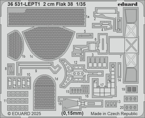 Go to product Eduard 36531 - 1:35 2 cm Flak 38