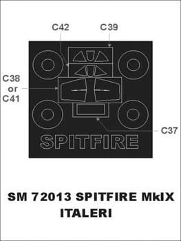 Go to product MONTEX SM72013 - 1:72 Spitfire Mk.IX