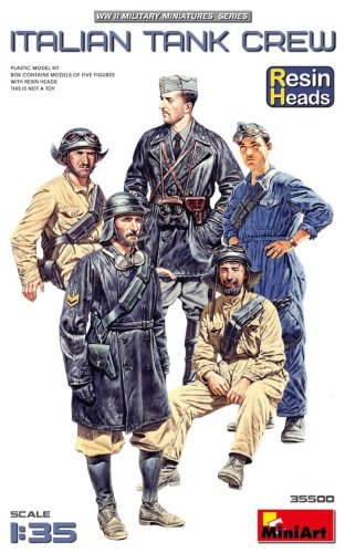 Go to product Miniart 35500 - 1:35 Italian Tank Crew