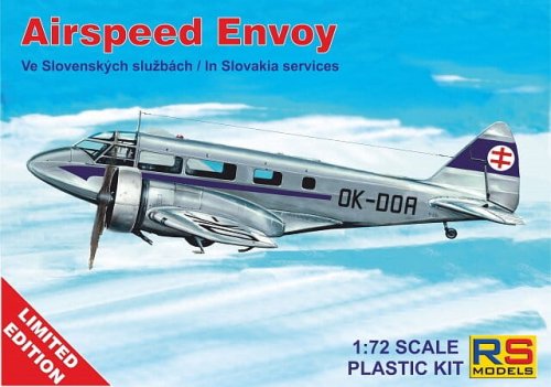 Go to product RS Models 94005 - 1:72 Airspeed Envoy in Slovakia Services
