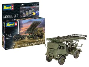 Revell 63338 - 1:35 W.O.T. 8 BM-13-16 Katyusha / Cargo model set