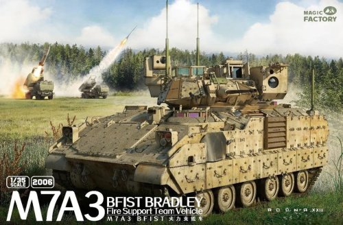 Go to product Magic Factory 2006 - 1:35 M7A3 BFIST Bradley Fire Support Team Vehicle