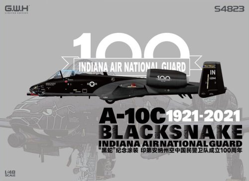 Go to product Great Wall Hobby S4823 - 1:48 A-10C Thunderbolt II Blacksnake Indiana Air National Guard