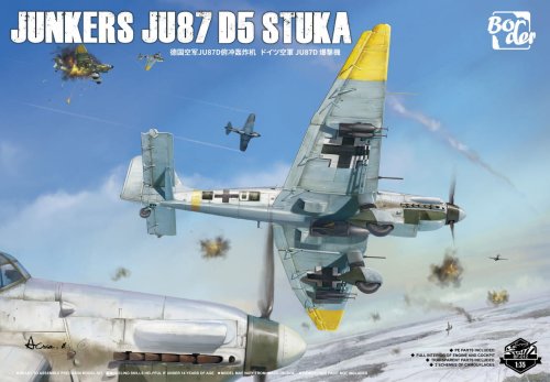 Go to product Border BF012 - 1:35 Junkers Ju 87 D5 Stuka