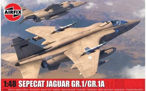 Go to product Airfix 11010 - 1:48 SEPECAT Jaguar GR.1/GR.1A