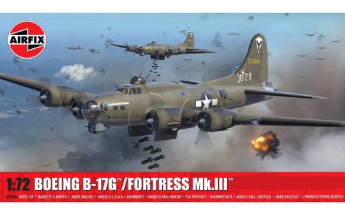 Go to product Airfix 08018A - 1:72 Boeing B-17G / Fortress Mk.III